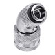 G1/4 Thread 45 Degree Water Cool Fittings PC Water Cooling Joints for 10*14mm Rigid Tube