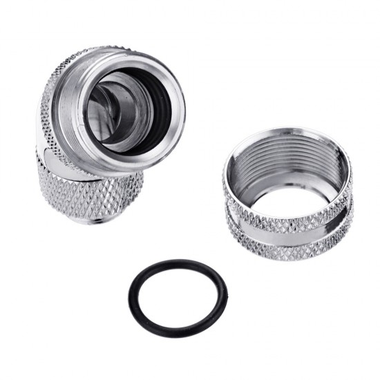 G1/4 Thread 45 Degree Water Cool Fittings PC Water Cooling Joints for 10*14mm Rigid Tube