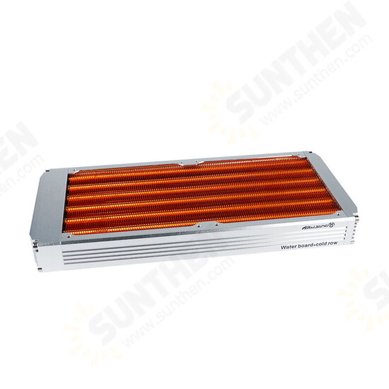 HJ-V3 120/240mm Water Cooling All Copper Radiator for 12cm Fan Computer Heatsink Cooler Master 30mm Thickness