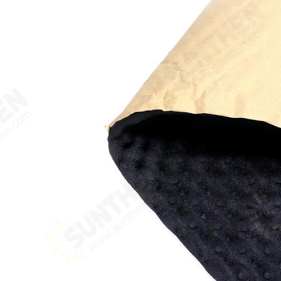 100x100cm Car SoundProof Closed Cell Foam Self Adhesive Acoustic Foam Thermal Insulation Waterproof