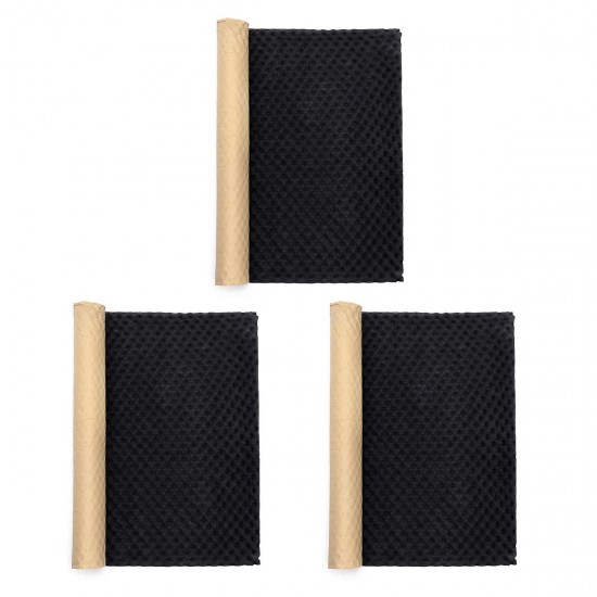 100x100cm Car SoundProof Closed Cell Foam Self Adhesive Acoustic Foam Thermal Insulation Waterproof