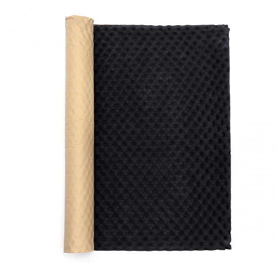 100x100cm Car SoundProof Closed Cell Foam Self Adhesive Acoustic Foam Thermal Insulation Waterproof