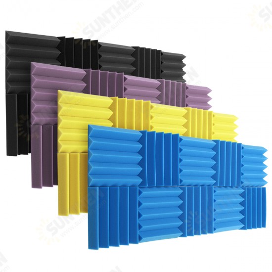 10Pcs Acoustic Foam Panels Acoustic Panels Studio Soundproof Foam Padding