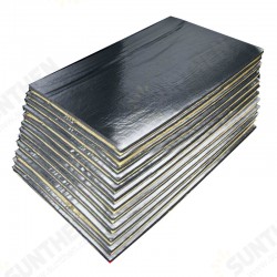 12Pcs 30cmx50cm 5mm Car Van Soundproof Deadening Mat Insulation Closed Cell Foam Sheet 12Pcs 30cmx50cm 5mm Car Van Soundproof Deadening Mat Insulation Closed Cell Foam Sheet