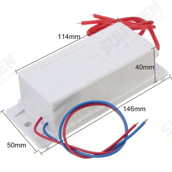 220V 10g Ozonater Ozone Generator with Ceramic Plate For Water Plant Air Cleaner