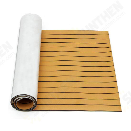 240x90x5.5mm EVA Boat Foam Floor Foam Teak Decking EVA Foam Marine Flooring Faux Boat Decking Sheet Accessories