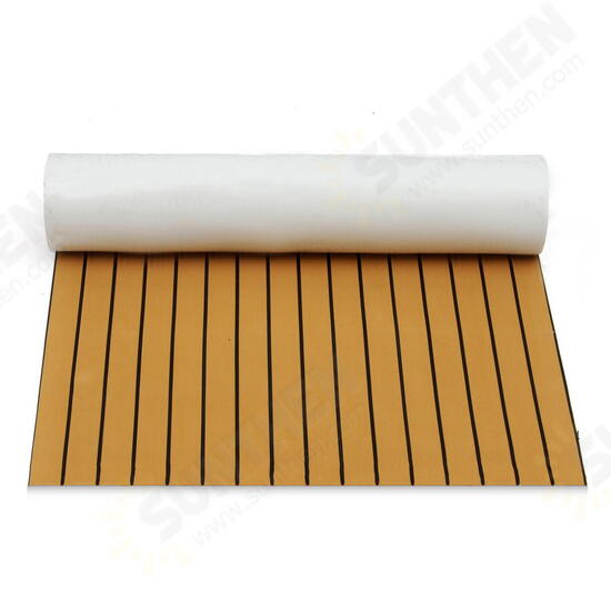 240x90x5.5mm EVA Boat Foam Floor Foam Teak Decking EVA Foam Marine Flooring Faux Boat Decking Sheet Accessories