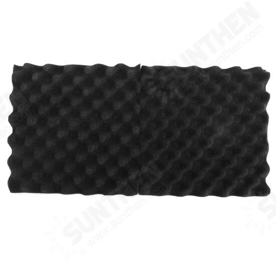 24Pcs Acoustic Sound Treatment Convoluted Egg Profile Foam Panels Soundproofing Foam