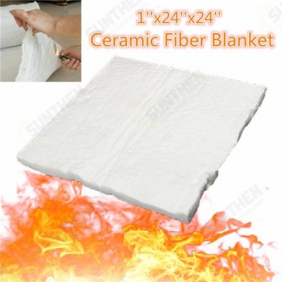 24x24x1 Inch Aluminum Silicate High Temperature Insulation Ceramic Fiber Blanket