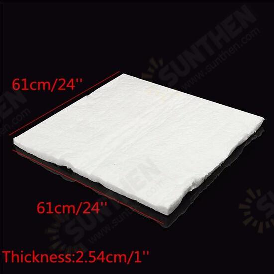 24x24x1 Inch Aluminum Silicate High Temperature Insulation Ceramic Fiber Blanket