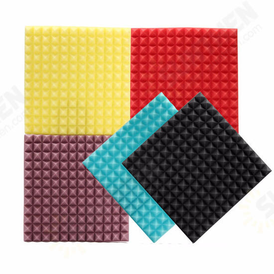 30x30x3cm Acoustic Soundproofing Sound-Absorbing Noise Foam Tiles