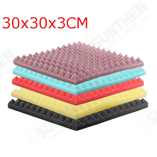 30x30x3cm Acoustic Soundproofing Sound-Absorbing Noise Foam Tiles