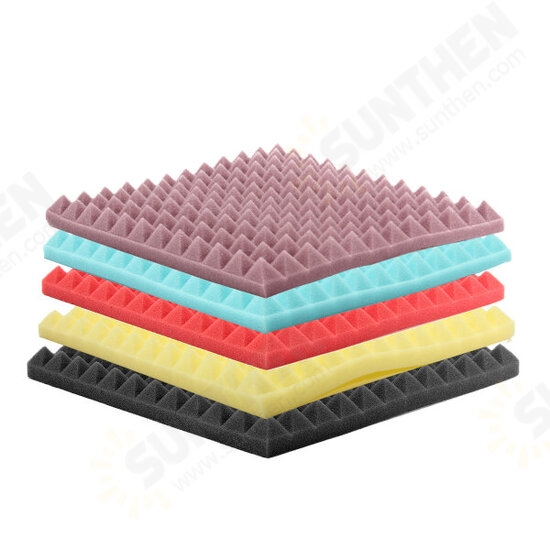 30x30x5cm Acoustic Soundproofing Sound Absorbing Noise Foam Tiles