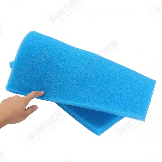 45x45x2cm Blue Biopro Aquarium Fish Tank Pond Sump Canister Filter Sponge Wool Pad