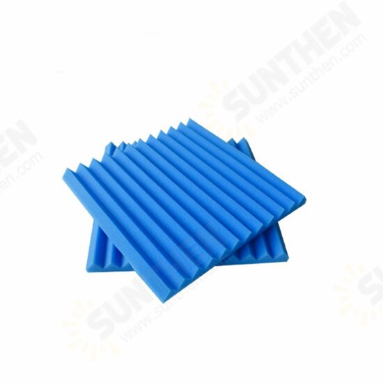 6PCS Acoustic Foam Panel Sound Stop Absorption Sponge Studio KTV 25x25x2cm