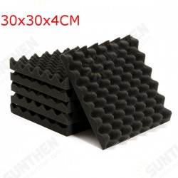 6Pcs 30x30x4cm Soundproofing Triangle Sound-Absorbing Noise Foam Tiles 6Pcs 30x30x4cm Soundproofing Triangle Sound-Absorbing Noise Foam Tiles