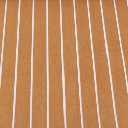 Brown and White Striped EVA Imitation Foam Teak Luxury for Boat Deck Rrailer Cork Plastic Wood Flooring with Adhesive Backing Brown and White Striped EVA Imitation Foam Teak Luxury for Boat Deck Rrailer Cork Plastic Wood Flooring with Adhesive Backing