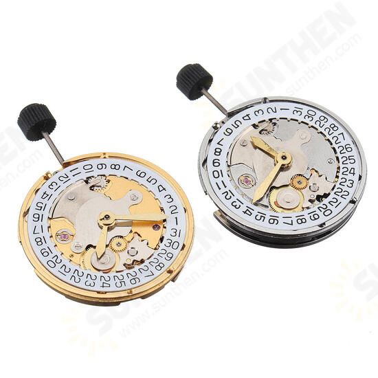 Mechanical Automatic Watch Movement Calendar High Accuracy Wristwatch Replacement For ETA 2824