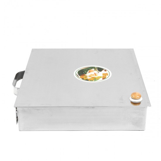 Stainless Steel Tray 1 Layer Steamed Vermicelli Rice Roll Machine Kitchen Cooking Steamer Drawer