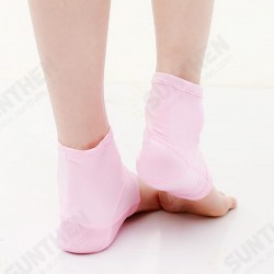 1 Pair Silicone Ankle Protection Pad Anti Crack Sports Support Moisture Heel Socks Foot Mask 1 Pair Silicone Ankle Protection Pad Anti Crack Sports Support Moisture Heel Socks Foot Mask