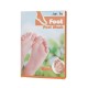 2 Pairs Of Foot Peel Mask Foot Exfoliating Mask Lavender Rose Remove Calluses Dead Skin