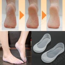 Full Length Silicone Anti Friction Gel Moisturizing Sock Foe Foot Crack Protector Full Length Silicone Anti Friction Gel Moisturizing Sock Foe Foot Crack Protector