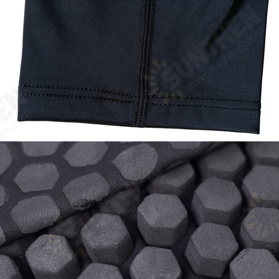 Outdoor Fitness Honeycomb Basketball Shockproof Breathable Knee Pad