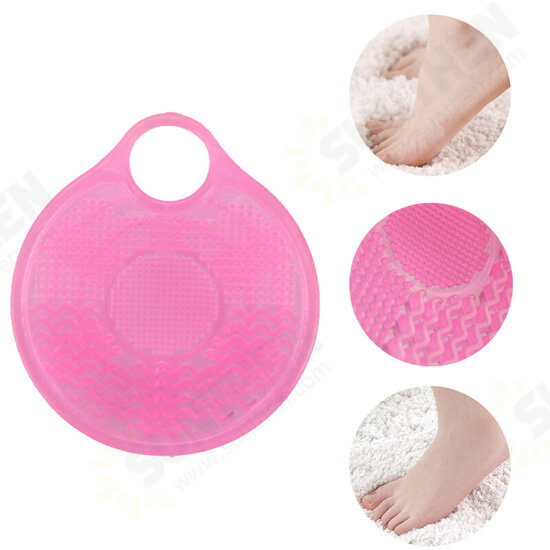 Silicone Feet Exfoliating Cleansers Brush Dirt Horny Remover Promote Blood Circulation