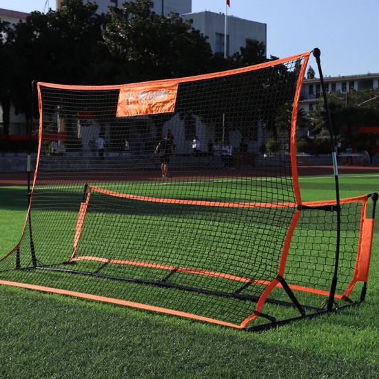 1.8/2.1M Soccer Rebounder Net Portable Folding Football Goal Shoot Training Equipment Outdoor Sport