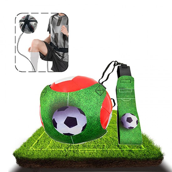 1.8M 3D Football Kick Trainer Adjustable Elasticity Soccer Control Skill Practice Equipment Soccer Training Accessories Kit