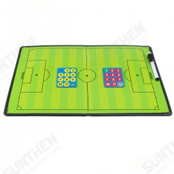 44x32cm Foldable Magnetic Coaching Training Board Tactical Soccer Football Teaching Kit 44x32cm Foldable Magnetic Coaching Training Board Tactical Soccer Football Teaching Kit