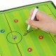 44x32cm Foldable Magnetic Coaching Training Board Tactical Soccer Football Teaching Kit