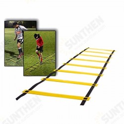 4m 8-Rung Training Ladder Soccer Basketball Speed Training Ladder Outdoor Indoor Sports Training Equipment 4m 8-Rung Training Ladder Soccer Basketball Speed Training Ladder Outdoor Indoor Sports Training Equipment
