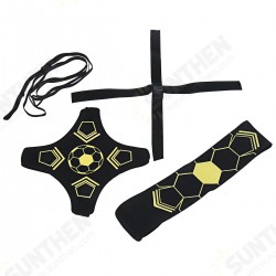 Youth Soccer Trainer Hands Solo Soccer/Volleyball/Rugby Trainer Adjustable Waist Belt Football Training Device Fit No. 4/5 Football Youth Soccer Trainer Hands Solo Soccer/Volleyball/Rugby Trainer Adjustable Waist Belt Football Training Device Fit No. 4/5 Football