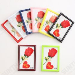 5IN Plastic Photo Frame Craft Gift Photo Frame Rectangular Simple Photo Frame 5IN Plastic Photo Frame Craft Gift Photo Frame Rectangular Simple Photo Frame