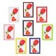 5IN Plastic Photo Frame Craft Gift Photo Frame Rectangular Simple Photo Frame