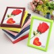 5IN Plastic Photo Frame Craft Gift Photo Frame Rectangular Simple Photo Frame