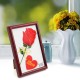 5IN Plastic Photo Frame Craft Gift Photo Frame Rectangular Simple Photo Frame