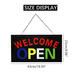 Open LED Hanging Sign Light Board Pub Club Party Door Shop Display Lamp Decor Decorations