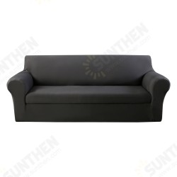 1/2/3/4 Seater Stretch Couch Cover Waterproof Elastic Stretch Sofa Cover Waffle Fabric Solid Color Couch Slipcover 1/2/3/4 Seater Stretch Couch Cover Waterproof Elastic Stretch Sofa Cover Waffle Fabric Solid Color Couch Slipcover