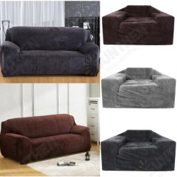 4 Colors 3 Sizes Sofa Covers Couch Slipcover Stretch Chair Elastic Fabric Settee Protector 4 Colors 3 Sizes Sofa Covers Couch Slipcover Stretch Chair Elastic Fabric Settee Protector