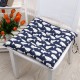 40 x 40cm Soft Thicken Cushion Buttocks Chair Cushion Linen Outdoor Square Cotton Seat Pad