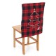 45x58CM Christmas Dinner Chair Back Cover Cartoon Deer Tree Elk Xmas Decor