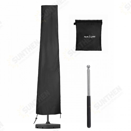 600D Nylon Oxford Cloth T Shaped Umbrella Cover Wind-resistant Anti-UV Umbrella Cover