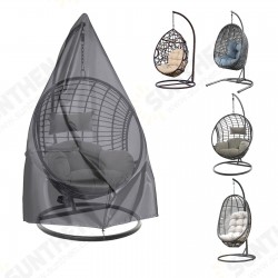 600D Oxford Cloth PU Coating Egg Chair Cover Windproof Tear-resistant Drawstring Chair Cover 600D Oxford Cloth PU Coating Egg Chair Cover Windproof Tear-resistant Drawstring Chair Cover