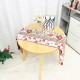 71x14inch Christmas Table Runner Deer Desk Tablecloth Cloth Xmas Party Table