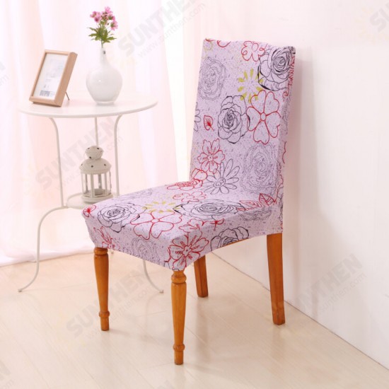 Antifouling Banquet Elastic Stretch Spandex Chair Seat Cover Party Dining Room Wedding Decor