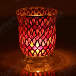 Colored Glass Wind Light Tealight Candle Tealight Candle Holder Colored Glass Wind Light Tealight Candle Tealight Candle Holder
