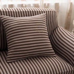 Cotton Striped Sofa Chair Covers Stretch Tight Wrap Slip-resistant Elastic Couch Protector Slipcover Cotton Striped Sofa Chair Covers Stretch Tight Wrap Slip-resistant Elastic Couch Protector Slipcover