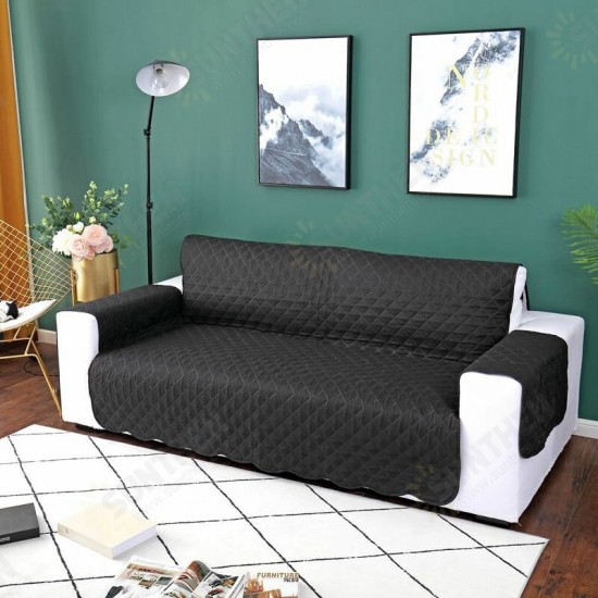 Double Seats Sofa Cover Living Room Home Decoration Polyester Dust-proof Seat Covers